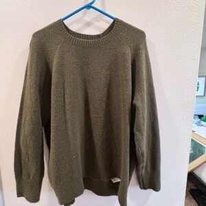 Old Navy Women's Forest Green Crewneck Sweater, Size M